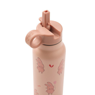 Sticlă termoizolantă 350 ml LIEWOOD Falk Wild child / Rosey