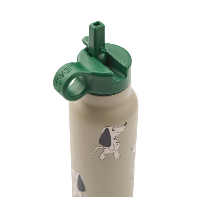 Sticlă termoizolantă 350 ml LIEWOOD Falk Dakota Dog / Mist