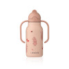 Sticlă termoizolantă Kimmie 250 ml LIEWOOD Wild child / Rosey