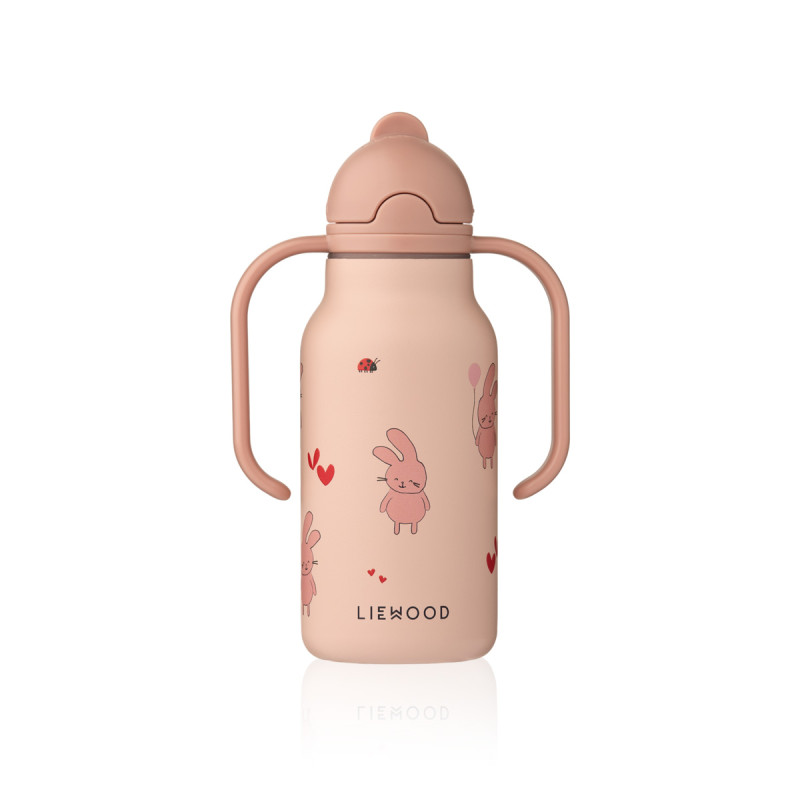 Sticlă termoizolantă Kimmie 250 ml LIEWOOD Wild child / Rosey