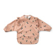 Bavetă cu mâneci LIEWOOD Merle Ruffle Berry / Pale Tuscany