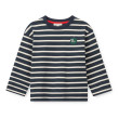 LIEWOOD TYLER bluză cu mânecă lungă în dungi Classic Navy / creme de la creme