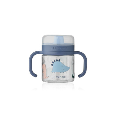 Cană de antrenament LIEWOOD Kylo 280 ml Dino roar / Sandy