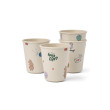 LIEWOOD LANA pahare pentru copii set 4 buc. Tamtam / Sandy