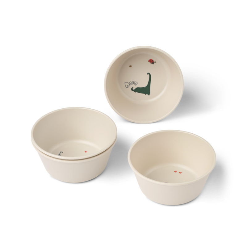 LIEWOOD CEES boluri pentru copii set 4 buc. Tamtam / Sandy