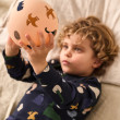 LIEWOOD WILHELM pijama ajustabilă Dino roar / Classic navy