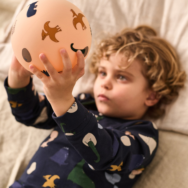 LIEWOOD WILHELM pijama ajustabilă Dino roar / Classic navy
