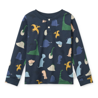 LIEWOOD WILHELM pijama ajustabilă Dino roar / Classic navy