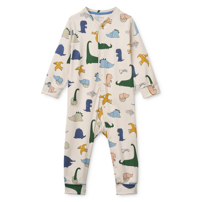 LIEWOOD Birk salopetă pijama Dino roar / Sandy