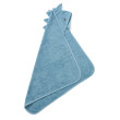LIEWOOD ALBERT prosop bebe cu glugă Beach blue