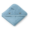 LIEWOOD ALBERT prosop bebe cu glugă Beach blue