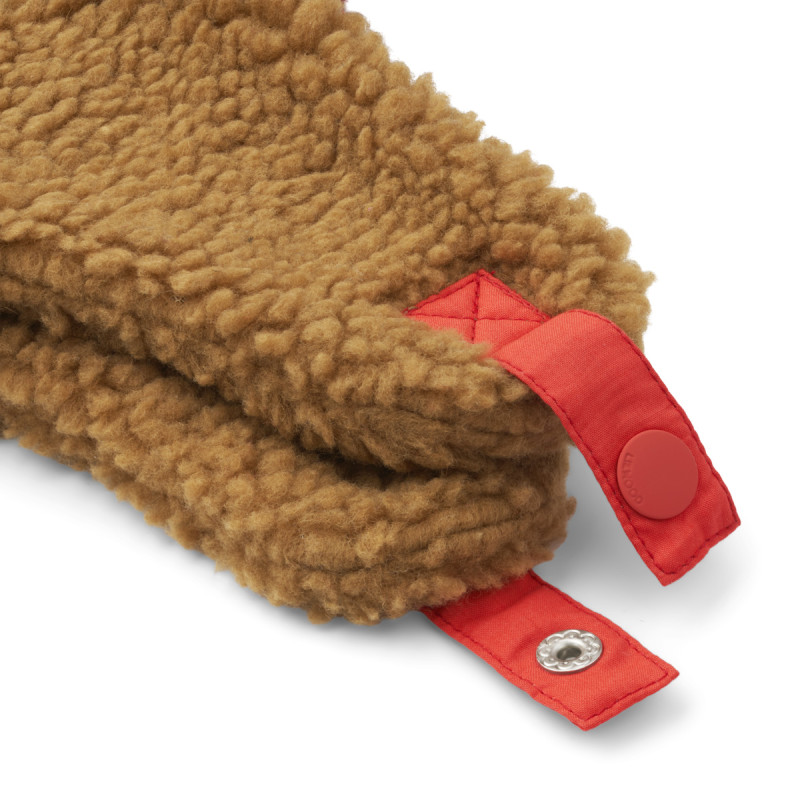 LIEWOOD Căciulă de iarnă BRAVO Army brown multi mix