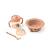 LIEWOOD BECKET set de masă pentru copii Berry / Pale Tuscany