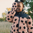 LIEWOOD GRETHE Mănuși din fleece Mega leo spot / Pale tuscany
