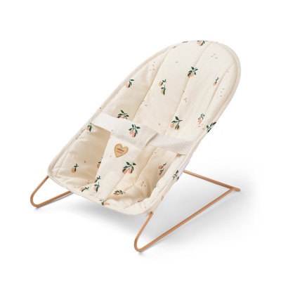 LIEWOOD MABEL Șezlong balansoar pentru păpuși Mini Me Peach / Seashell