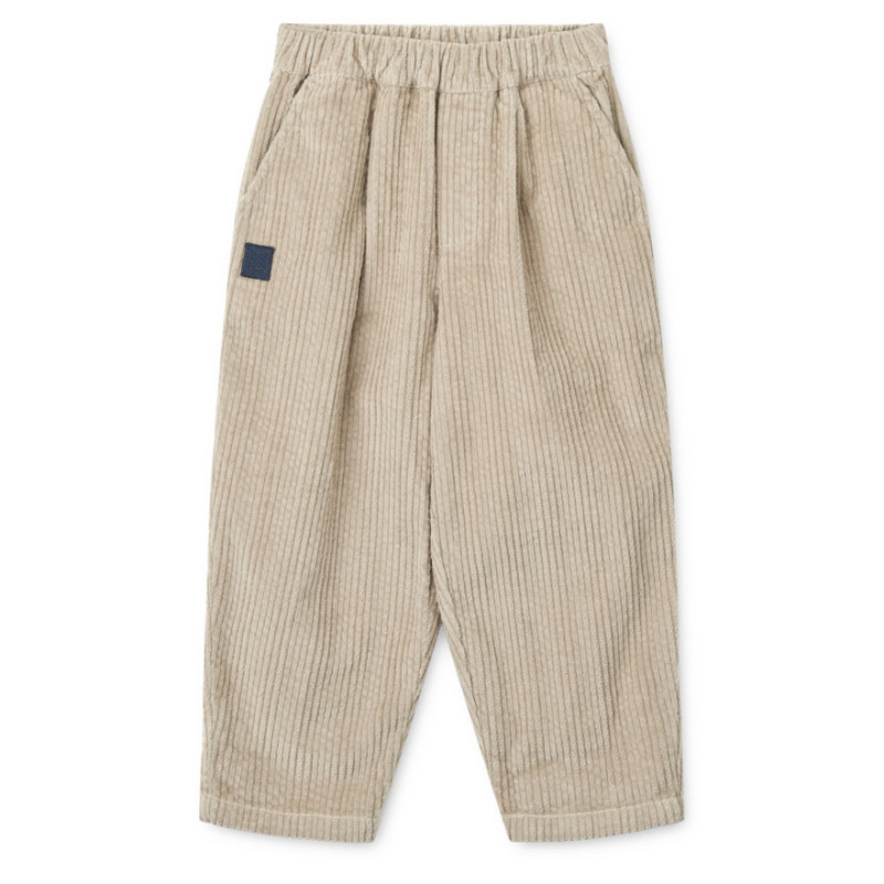 LIEWOOD BORRIS Pantaloni din velur reiat pentru copii Mist