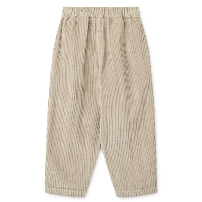 LIEWOOD BORRIS Pantaloni din velur reiat pentru copii Mist