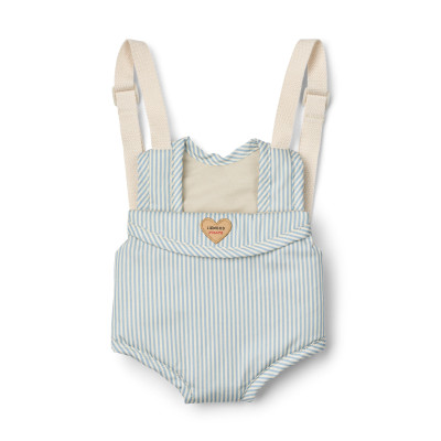 LIEWOOD ELEANOR Marsupiu pentru păpuși Stripe Beach blue
