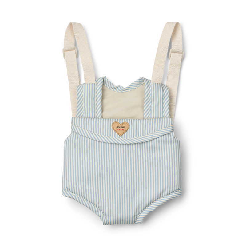 LIEWOOD ELEANOR Marsupiu pentru păpuși Stripe Beach blue