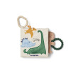 LIEWOOD FEY Carte senzorială moale Dino Roar / Dove blue