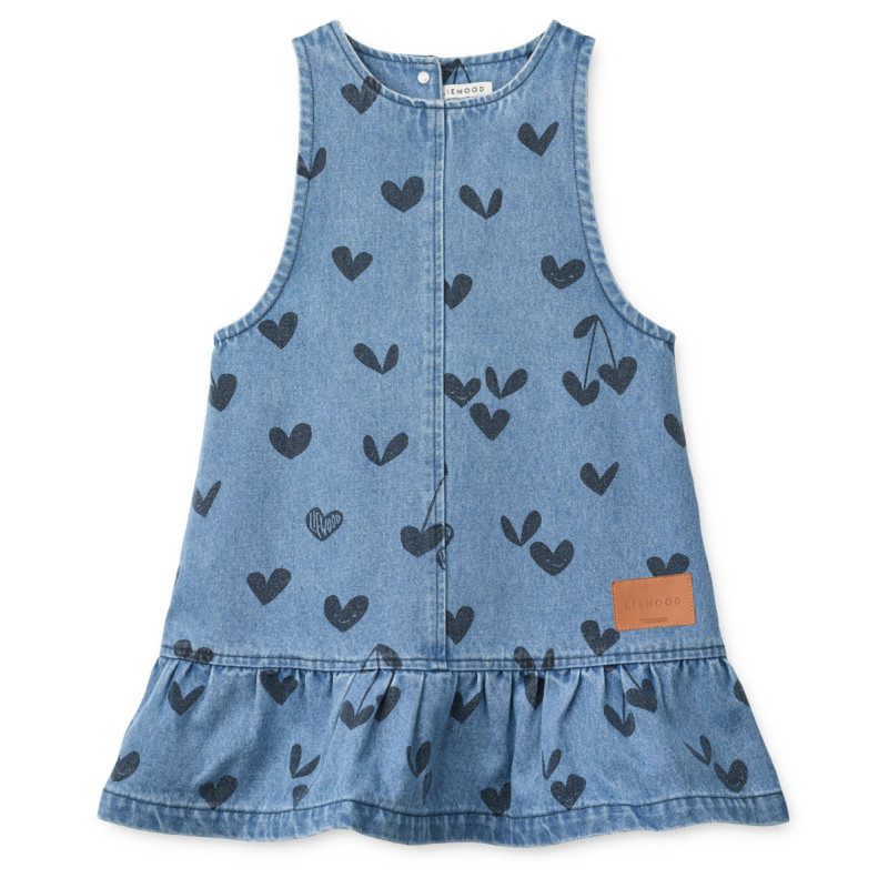 LIEWOOD Rochie din denim Angelica Sweethearts / Denim