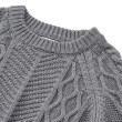 LIEWOOD ARI Pulover tricotat din bumbac pentru copii Grey melange