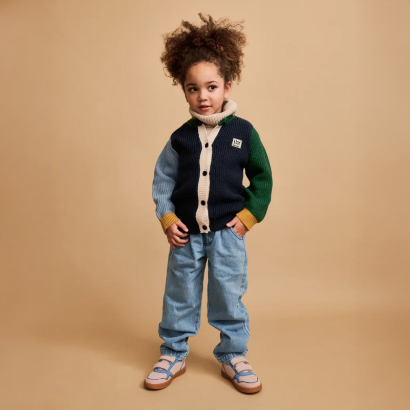 LIEWOOD THEA cardigan din bumbac Classic navy multi mix
