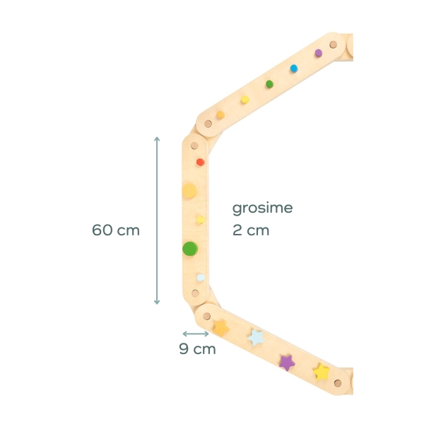 Dimensiuni bârne de echilibru