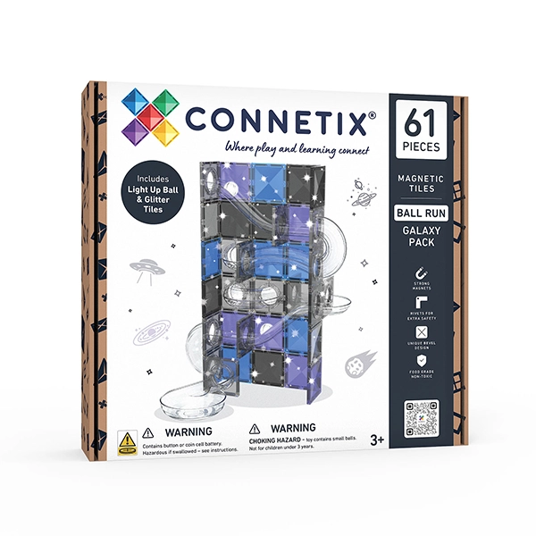 CONNETIX® Ball Run Galaxy Pack 61 piese CONNETIX® Ball Run Galaxy Pack 61 piese