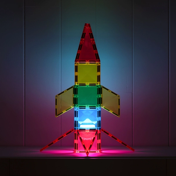 Set de construcție magnetică CONNETIX® Light Rocket Pack 30 piese Set de construcție magnetică CONNETIX® Light Rocket Pack 30 piese