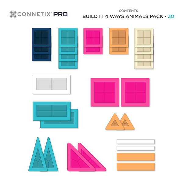 Joc de construcție magnetic CONNETIX