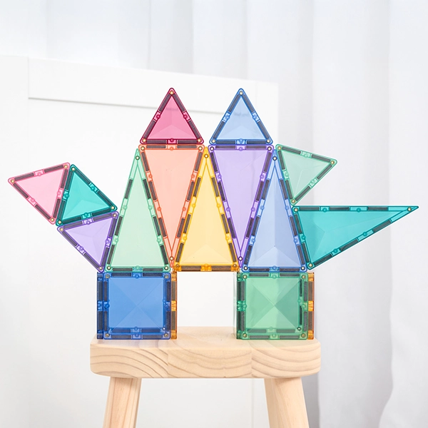 Set de construcție magnetică CONNETIX® Pastel Starter Pack 56 piese