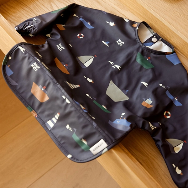 Bavetă cu mâneci LIEWOOD Merle Sailing / Classic navy