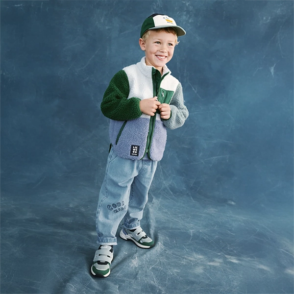 LIEWOOD Jachetă fleece Nolan Dusty lavender multi mix LIEWOOD Jachetă fleece Nolan Dusty lavender multi mix