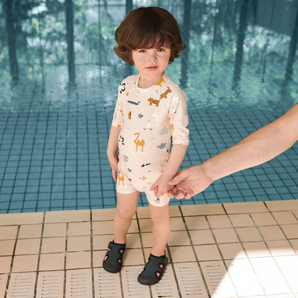 LIEWOOD pantofi de apă Sigurd Black / Classic navy