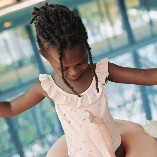 LIEWOOD Kallie costum de baie pentru fete Mini Butterfly / Apple Blossom