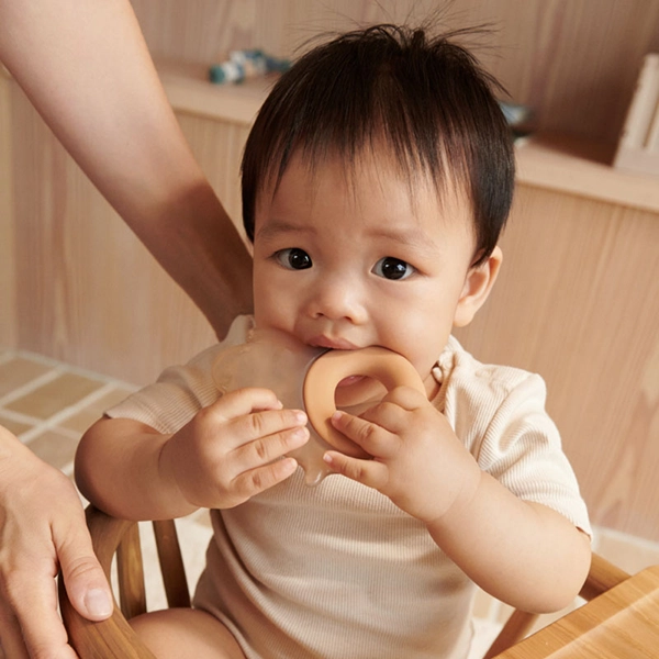 LIEWOOD jucărie de dentiție răcoritoare Rita elefant set 2 buc. Pale tuscany / Sandy