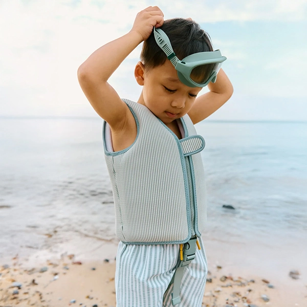 LIEWOOD Duke pantaloni scurți de baie cu dungi Stripe Peppermint