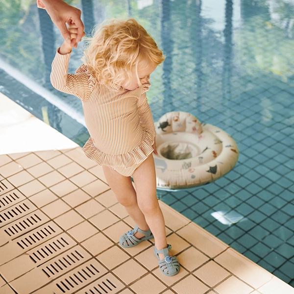 LIEWOOD sandale Bre Beach cu accesorii Puffer / peppermint