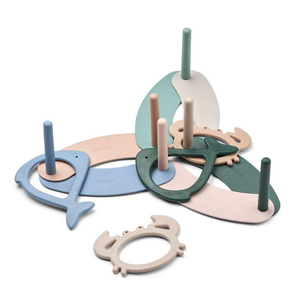 LIEWOOD Noova joc de aruncat inele Peppermint multi mix LIEWOOD Noova joc de aruncat inele Peppermint multi mix