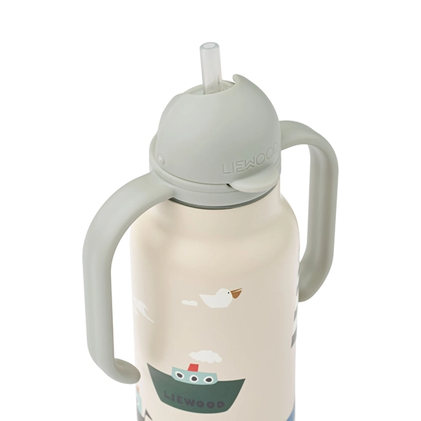 Sticlă termoizolantă Kimmie 250 ml LIEWOOD Sailing / Sandy Sticlă termoizolantă Kimmie 250 ml LIEWOOD Sailing / Sandy
