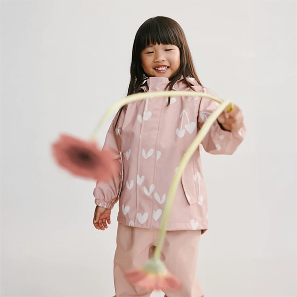 LIEWOOD set impermeabil Pedia – jachetă și pantaloni Sweethearts / Pale tuscany