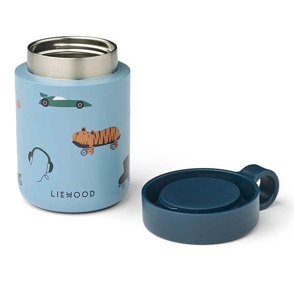 LIEWOOD recipient termic pentru mâncare Kiani Fun / Beach blue
