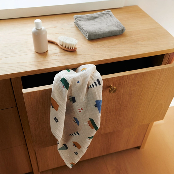 LIEWOOD scutece muselină Lewis set 2 bucăți Sailing / Dove blue mix