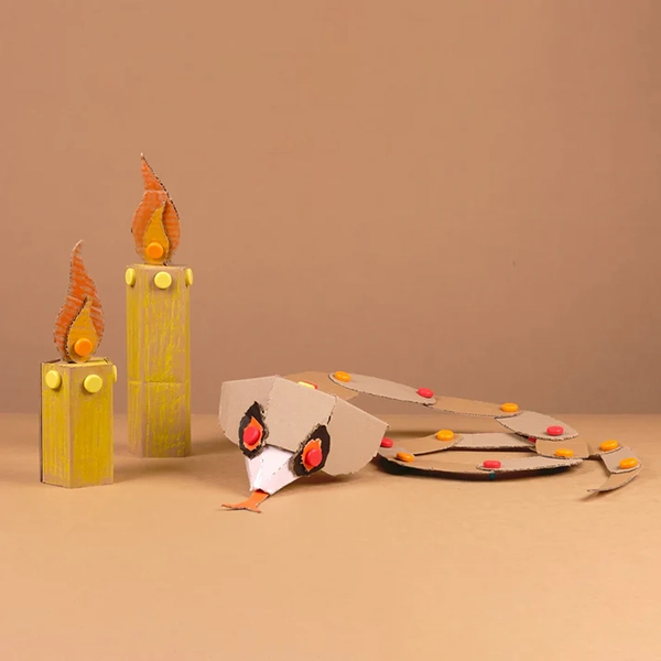 Idei creative din carton Makedo Idei creative din carton Makedo