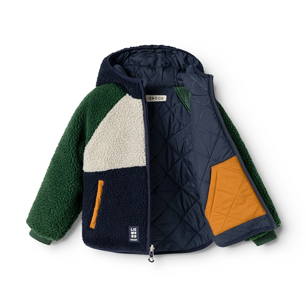 LIEWOOD JACKSON geacă reversibilă Garden green multi mix