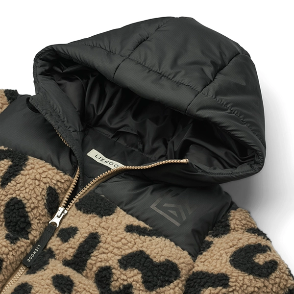 LIEWOOD Niko jachetă fleece Mega leo / Oat mix