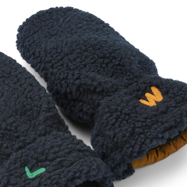 LIEWOOD GRETHE Mănuși din fleece Classic navy multi mix