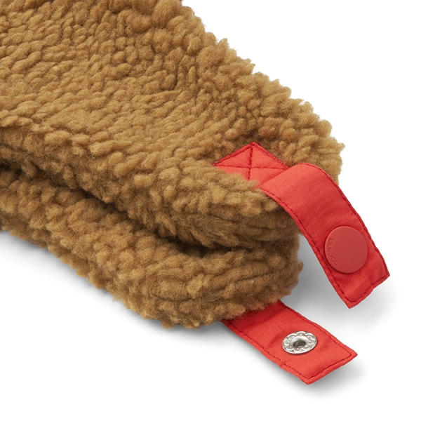 LIEWOOD Căciulă de iarnă BRAVO Army brown multi mix