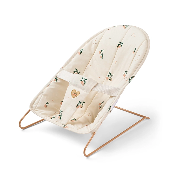 LIEWOOD MABEL Șezlong balansoar pentru păpuși Mini Me Peach / Seashell